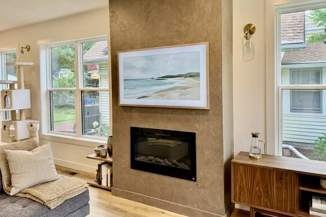 55" Hisense Canvas installation in Minneapolis
