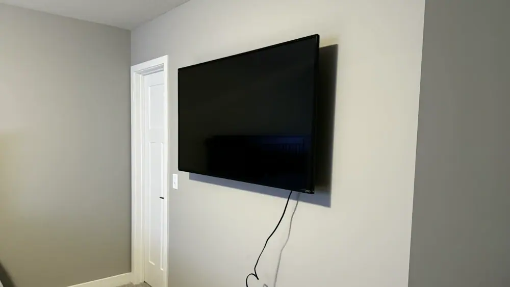 65 Inch Tv Bedroom Drywall Rosemount - The Mounting Man
