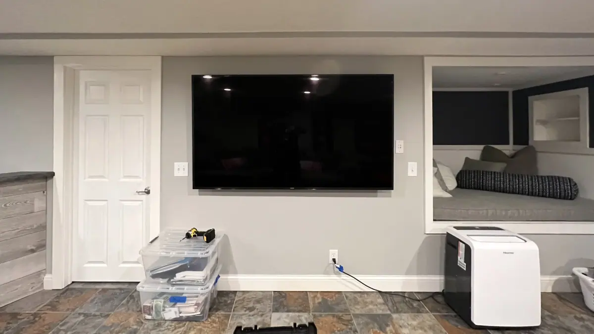 75 Inch Samsung Tv Plymouth Powerbridge - The Mounting Man
