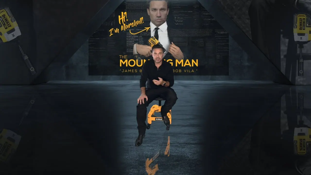 Marshall Wayne introducing The Mounting Man