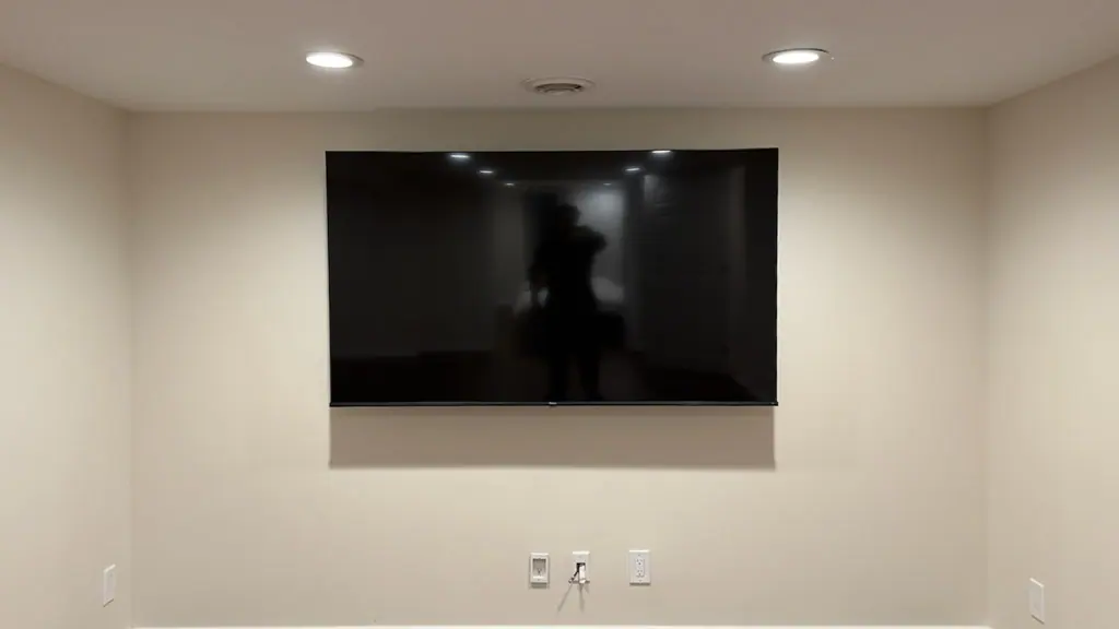 75 Inch Tv Power Bridge Pre Wired Cabinet Edina - The Mounting Man
