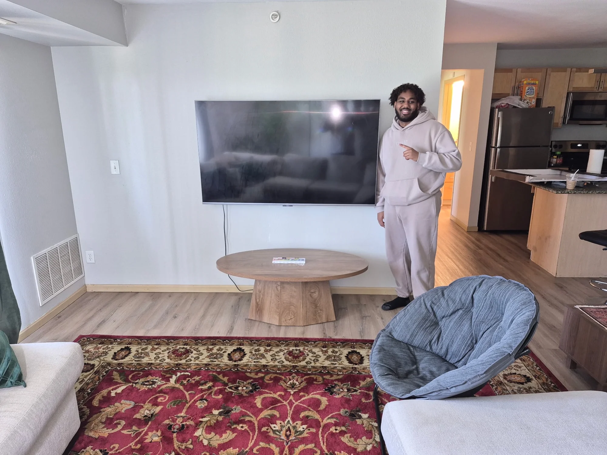 65"  installation in St. Louis Park