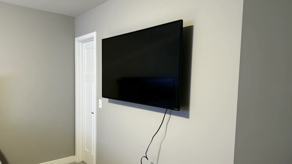 65 Inch Tv Bedroom Drywall Rosemount - The Mounting Man