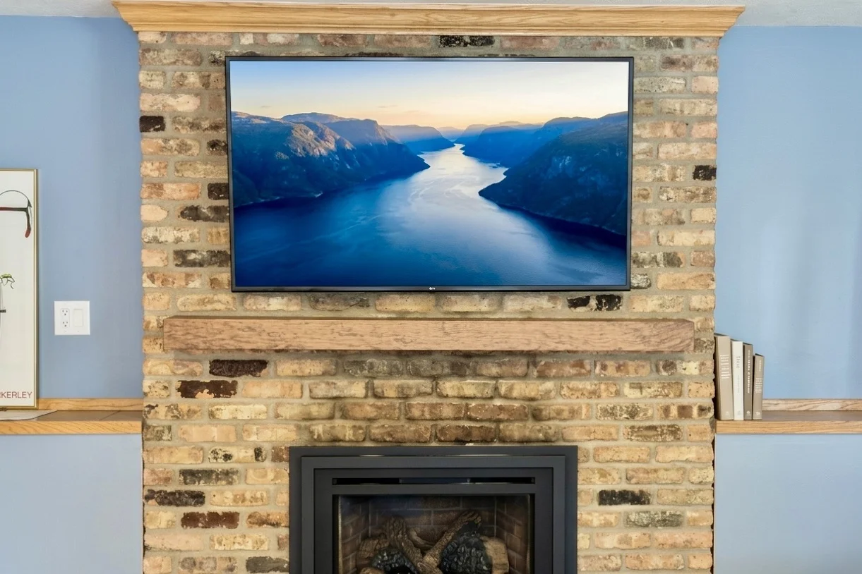 60" installation in Chanhassen