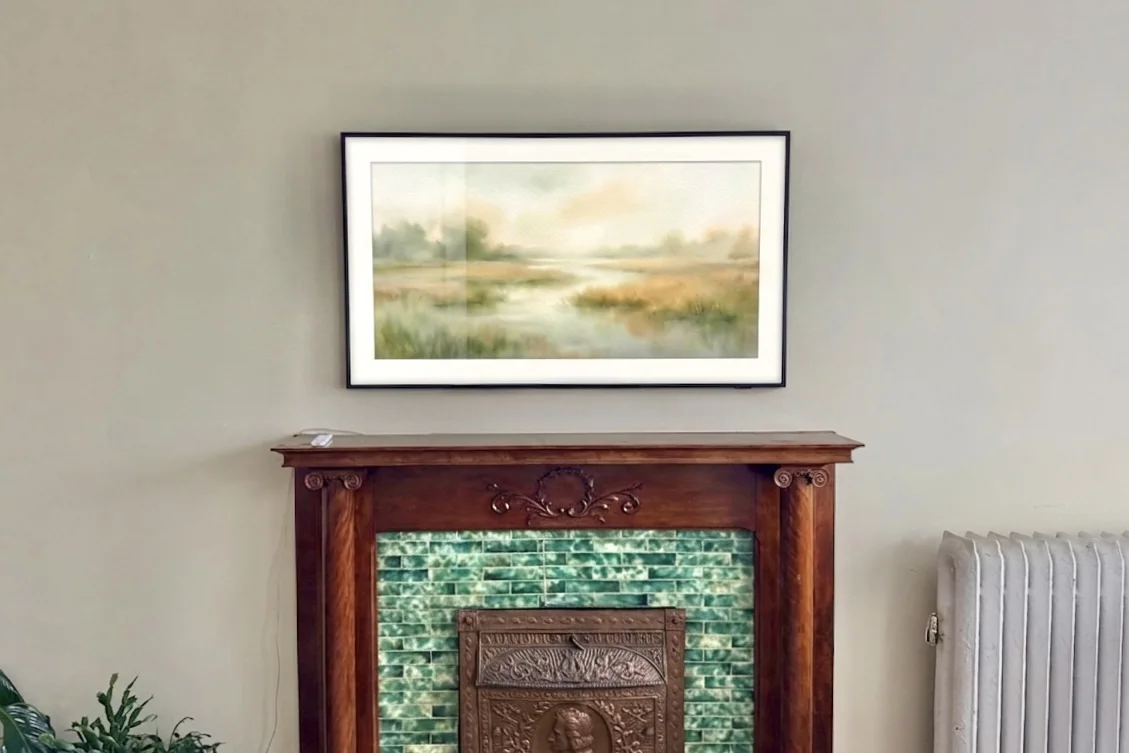 55" Samsung Frame installation in St. Paul