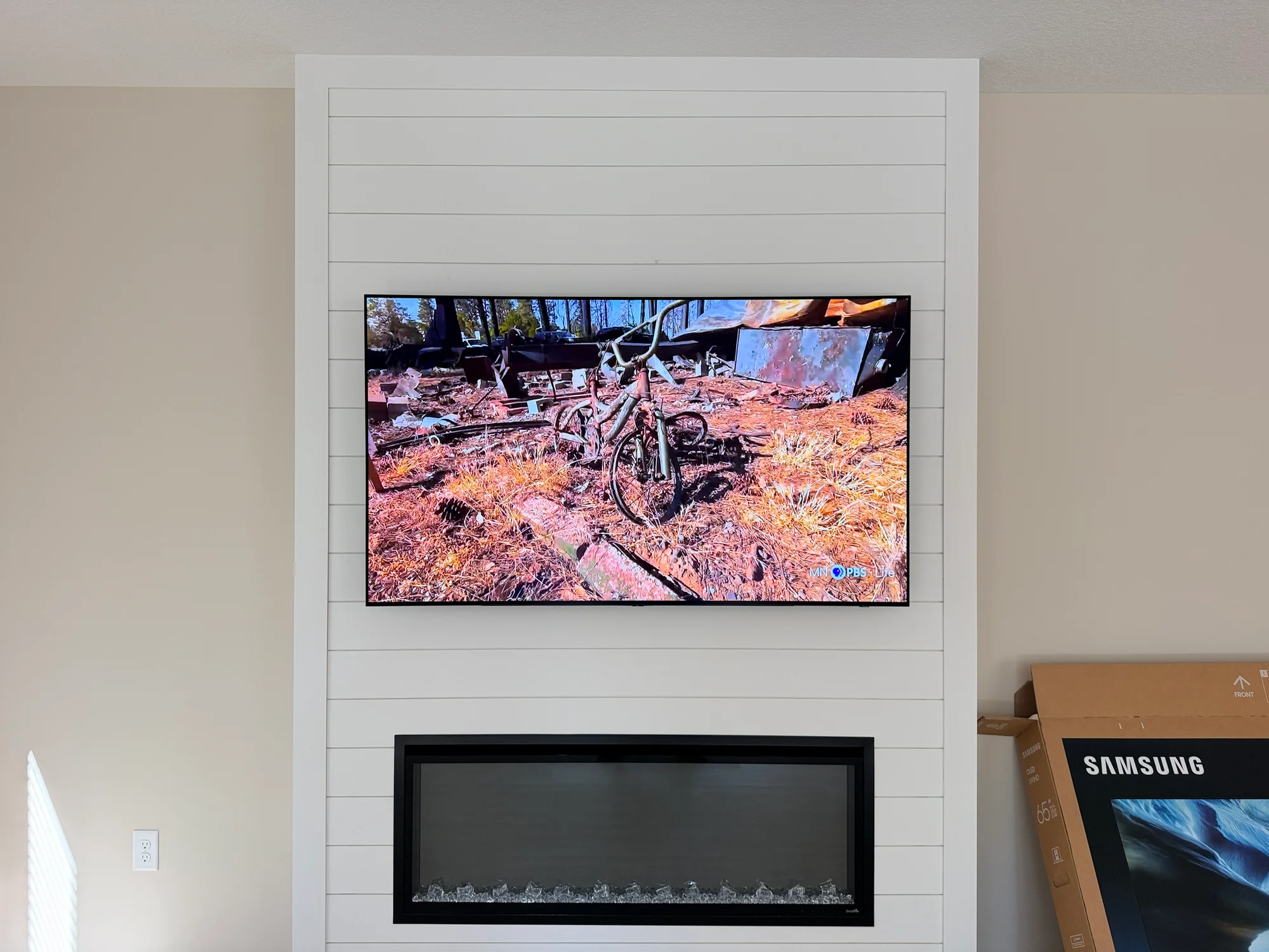 65" installation in Minnetonka