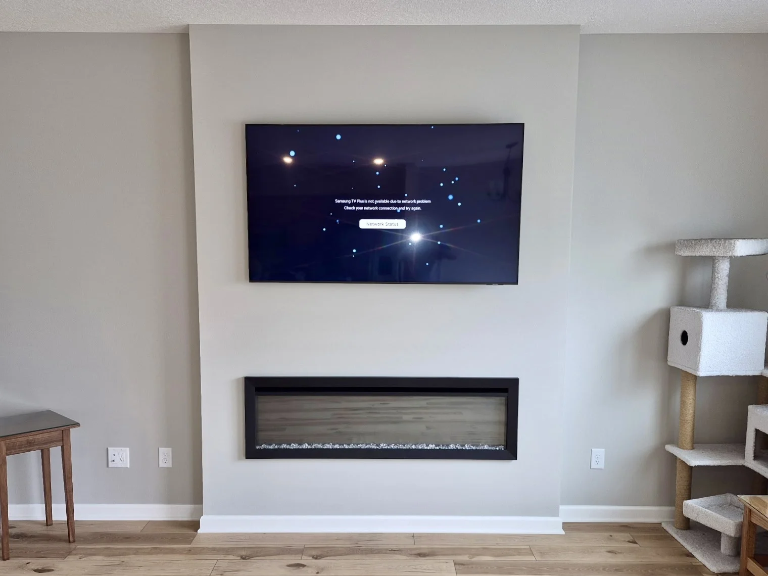 65" installation in Rogers