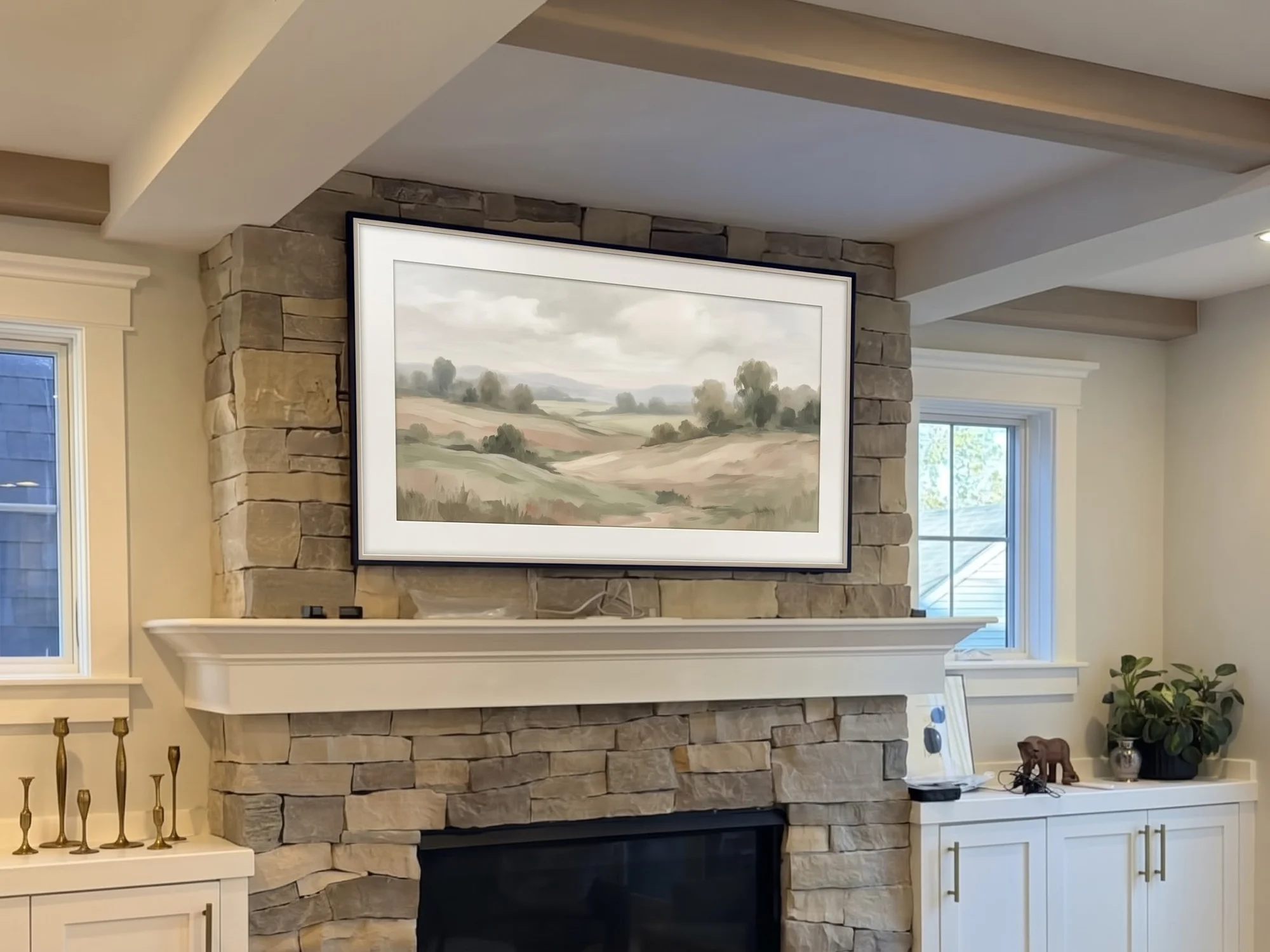 65" Samsung Frame installation in Minneapolis