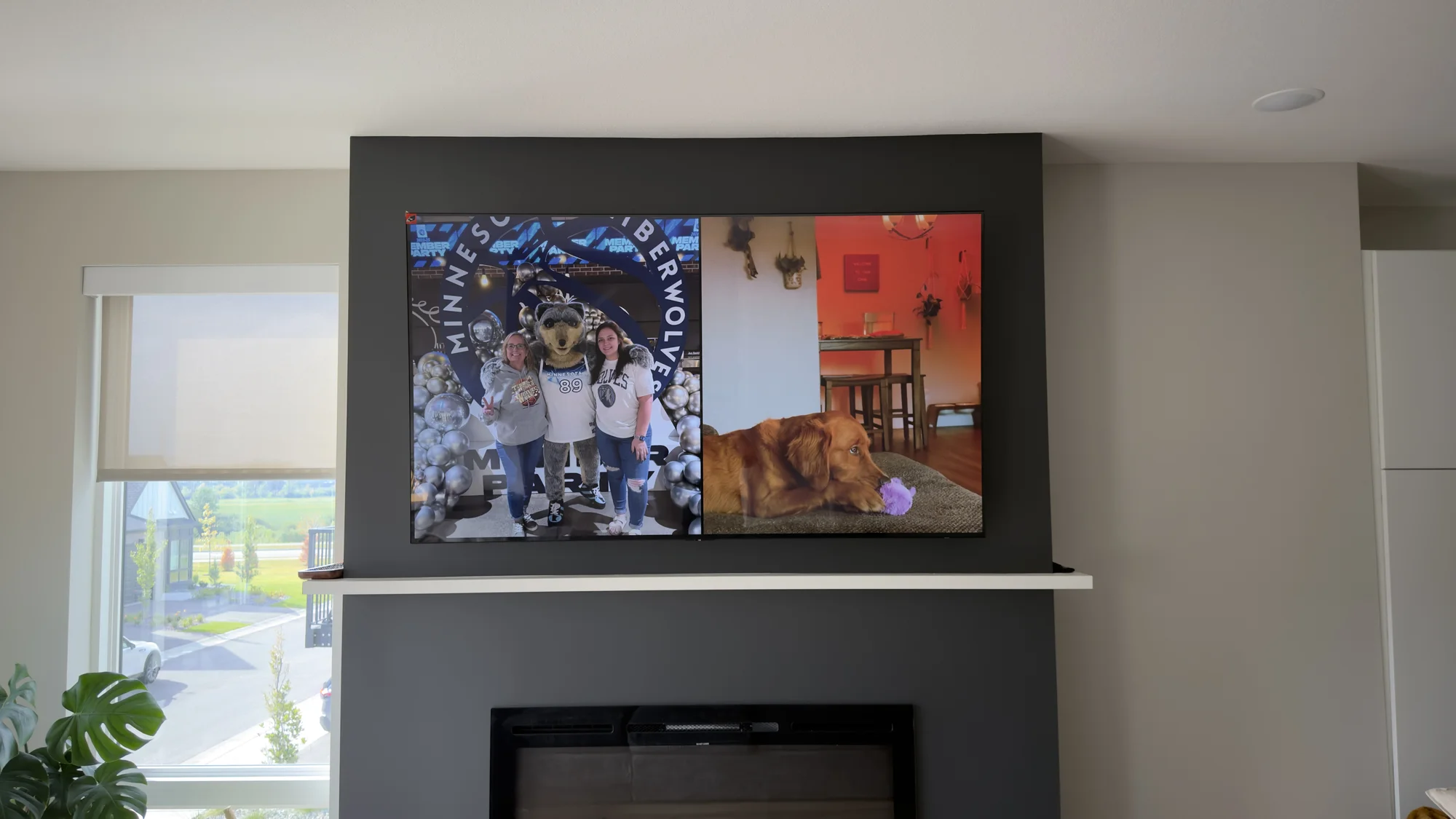 75" installation in Maple Grove
