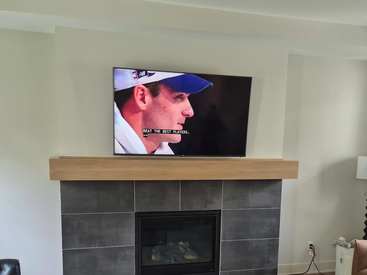 65" installation in Edina
