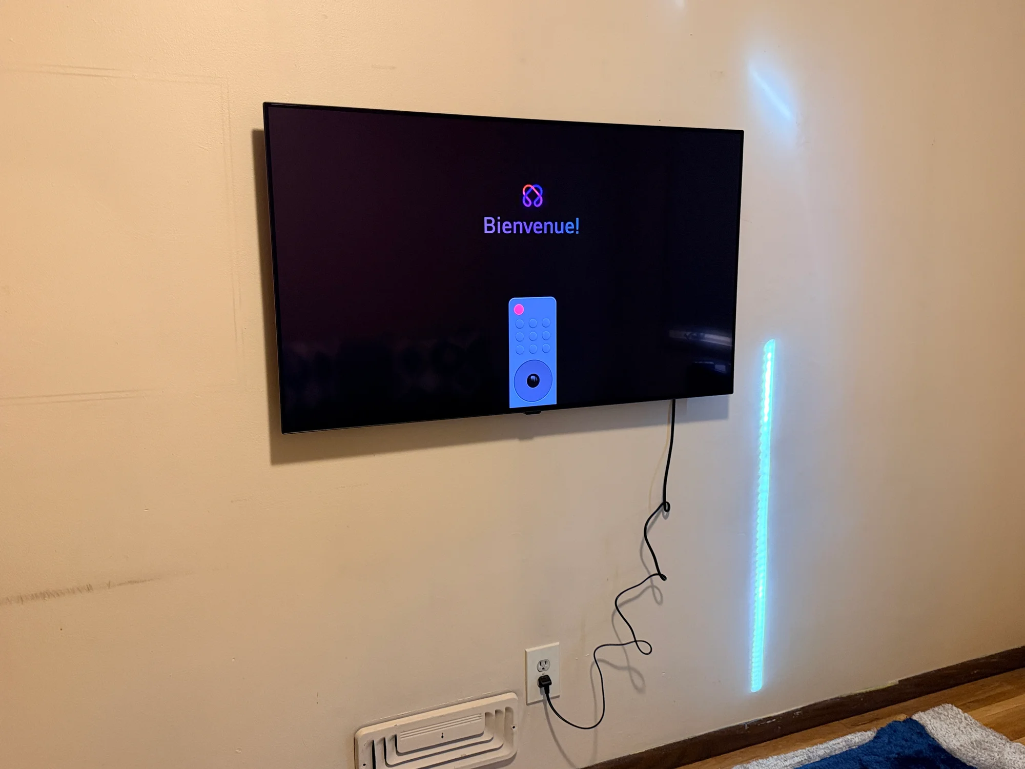 50" installation in Apple Valley