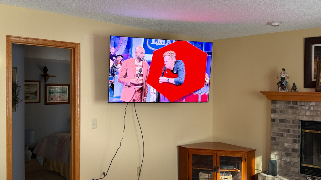 Full Motion 65 Inch Samsung Tv Installation Maple Grove - The Mounting Man