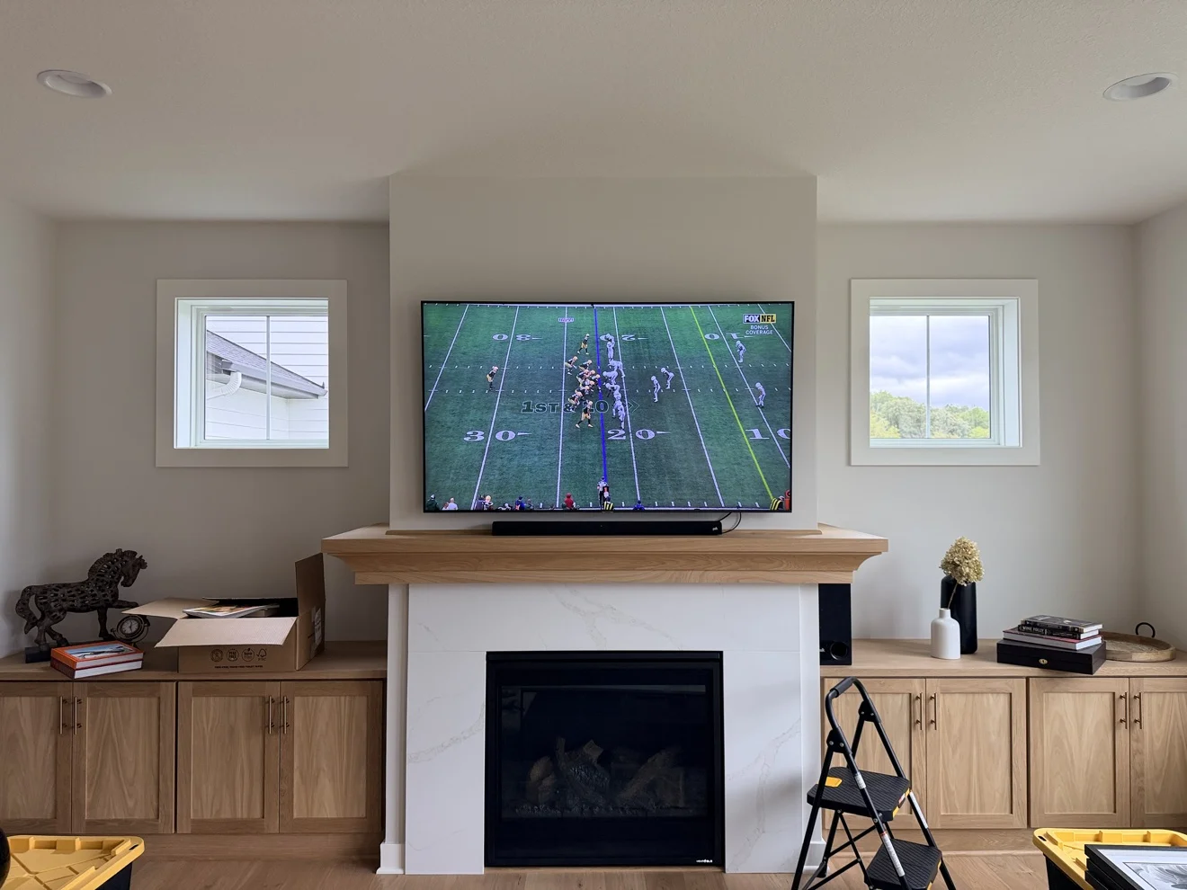 65" installation in Chaska