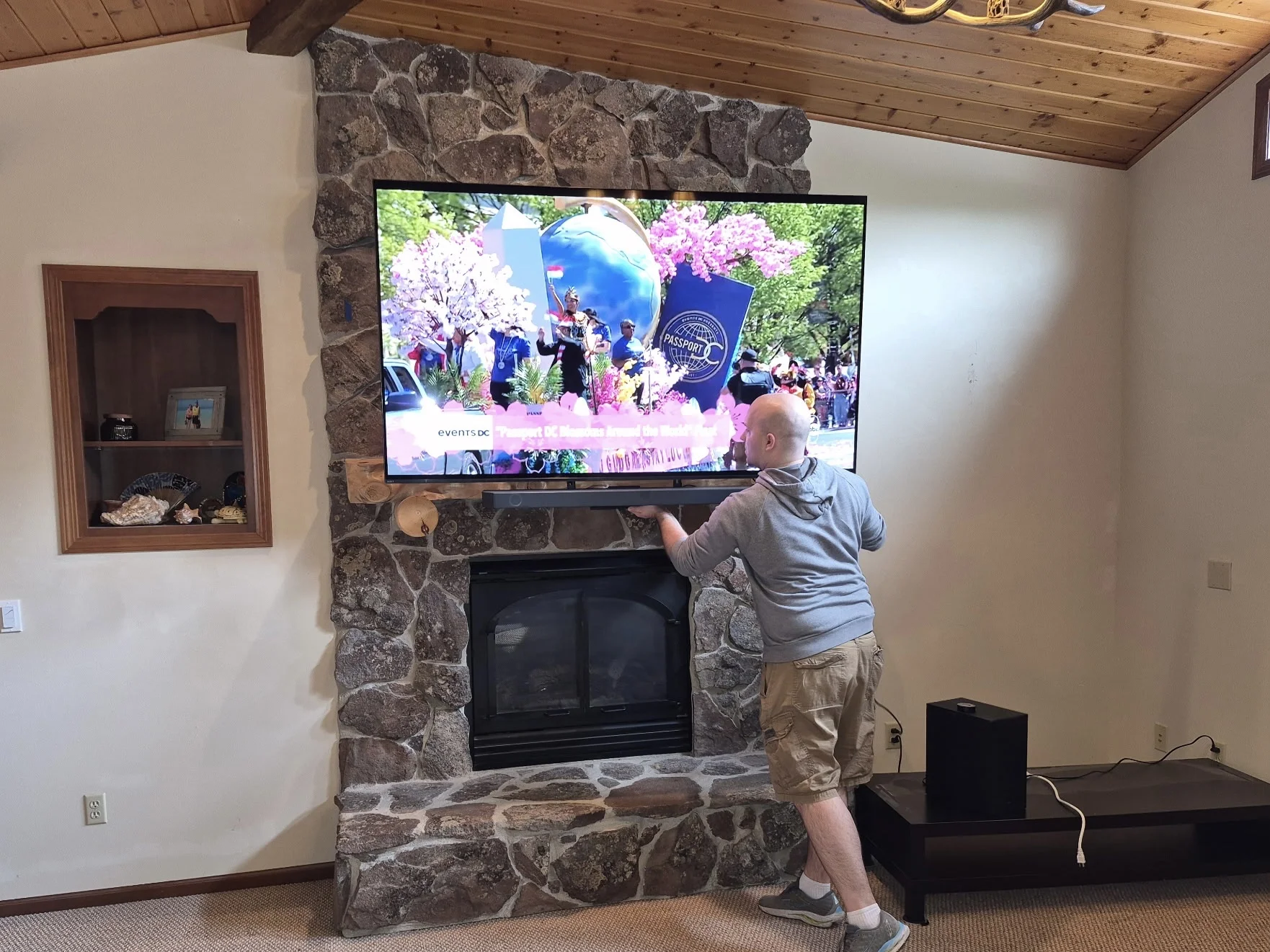 76"  installation in Mound