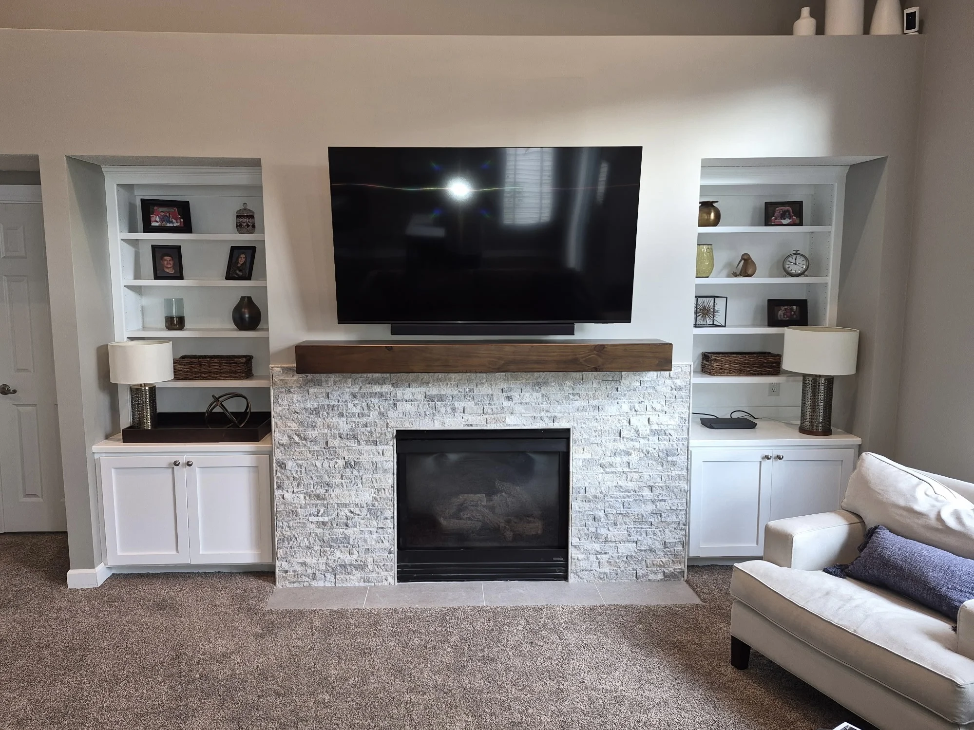 65" installation in Eden Prairie
