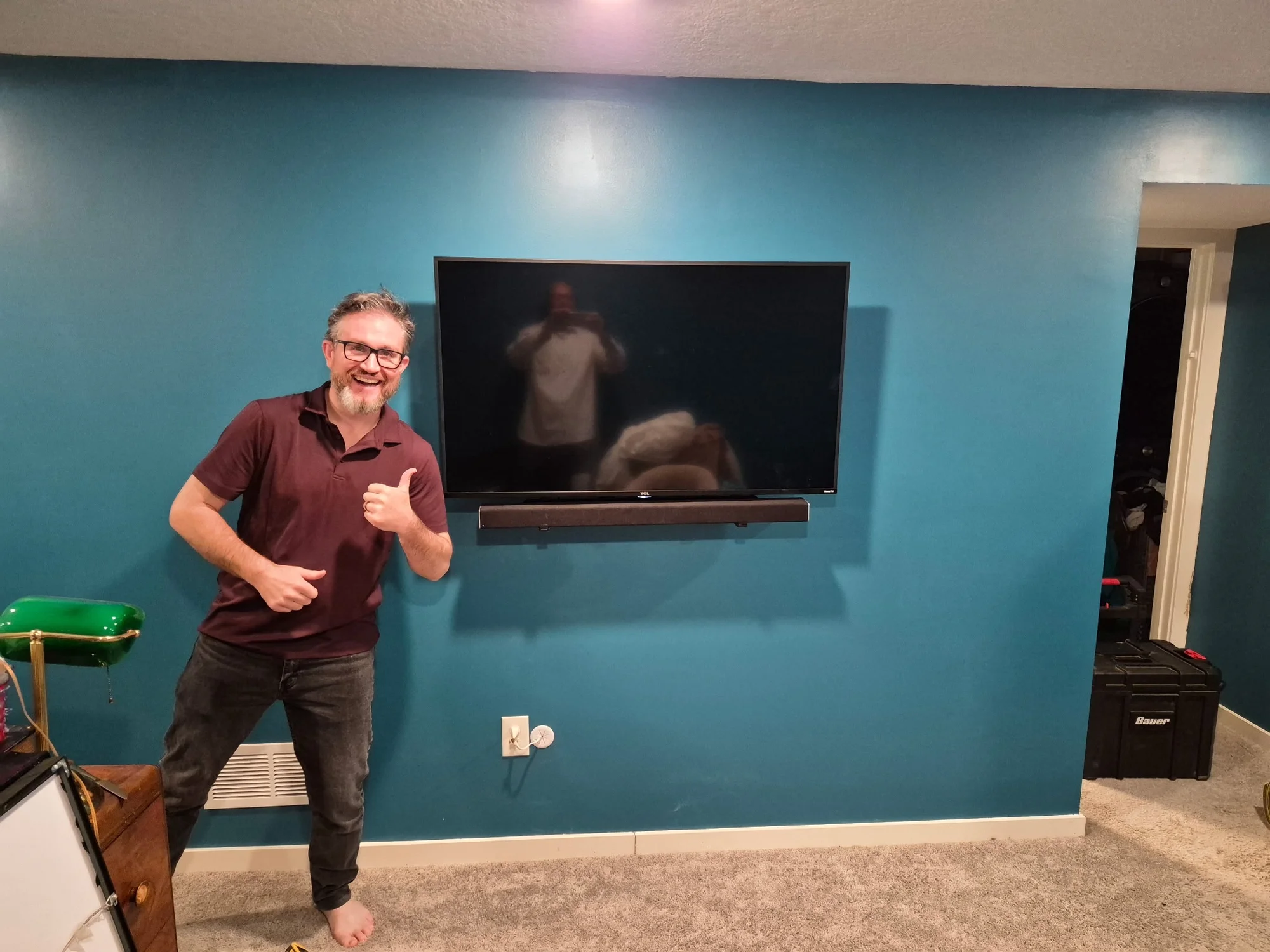 50" installation in Minneapolis