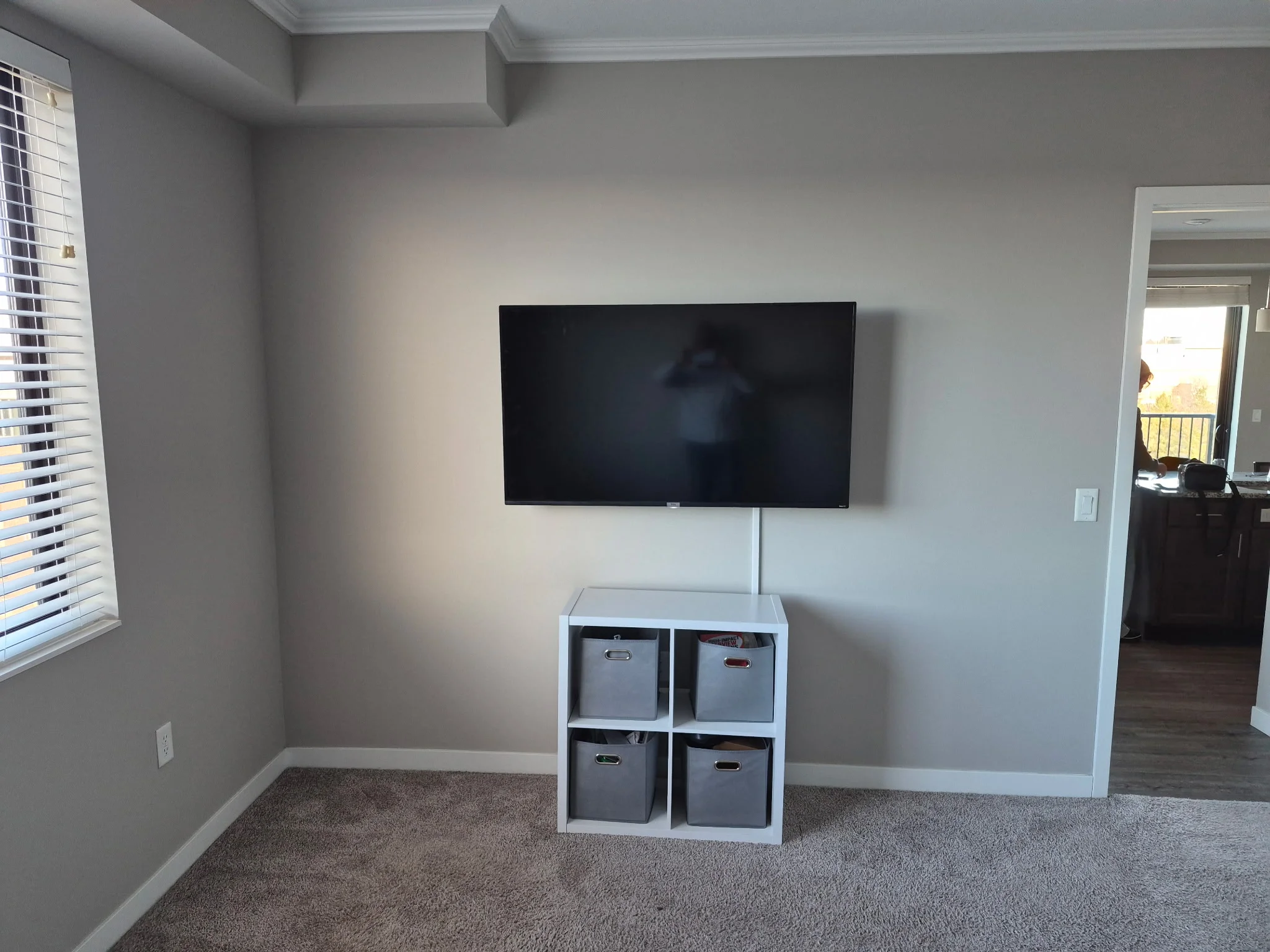 55" TV installation in Eagan