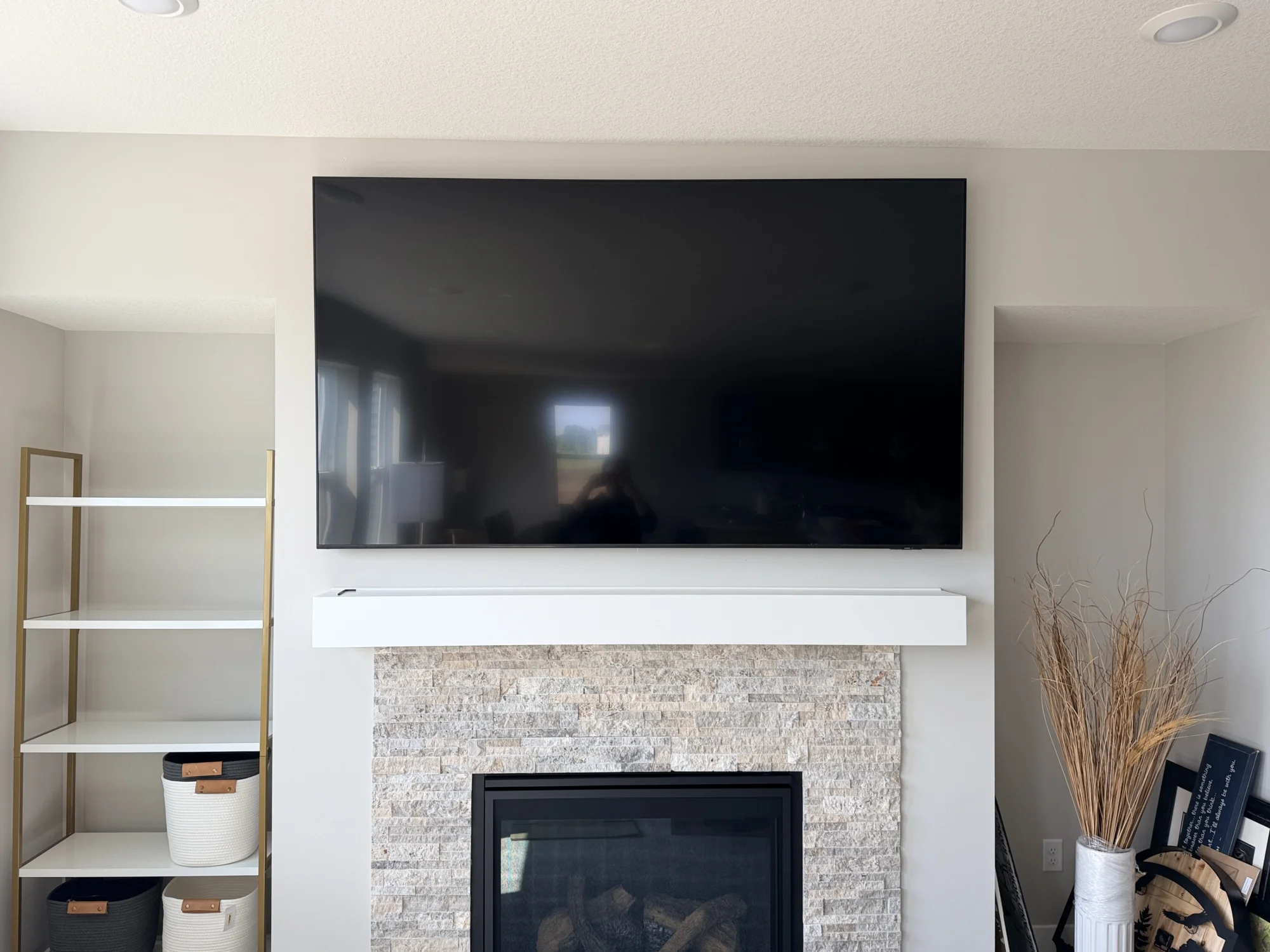 85" installation in Lakeville