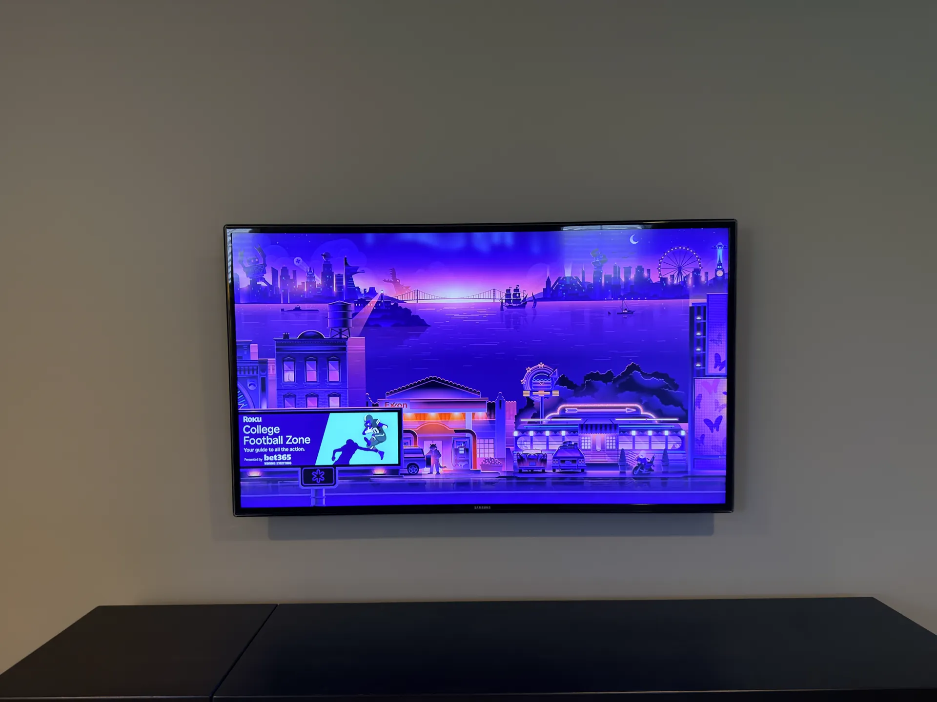 55" installation in Blaine