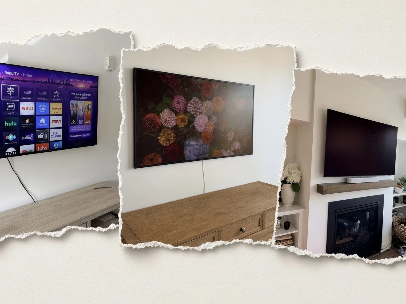 65" Samsung Frame installation in Hopkins