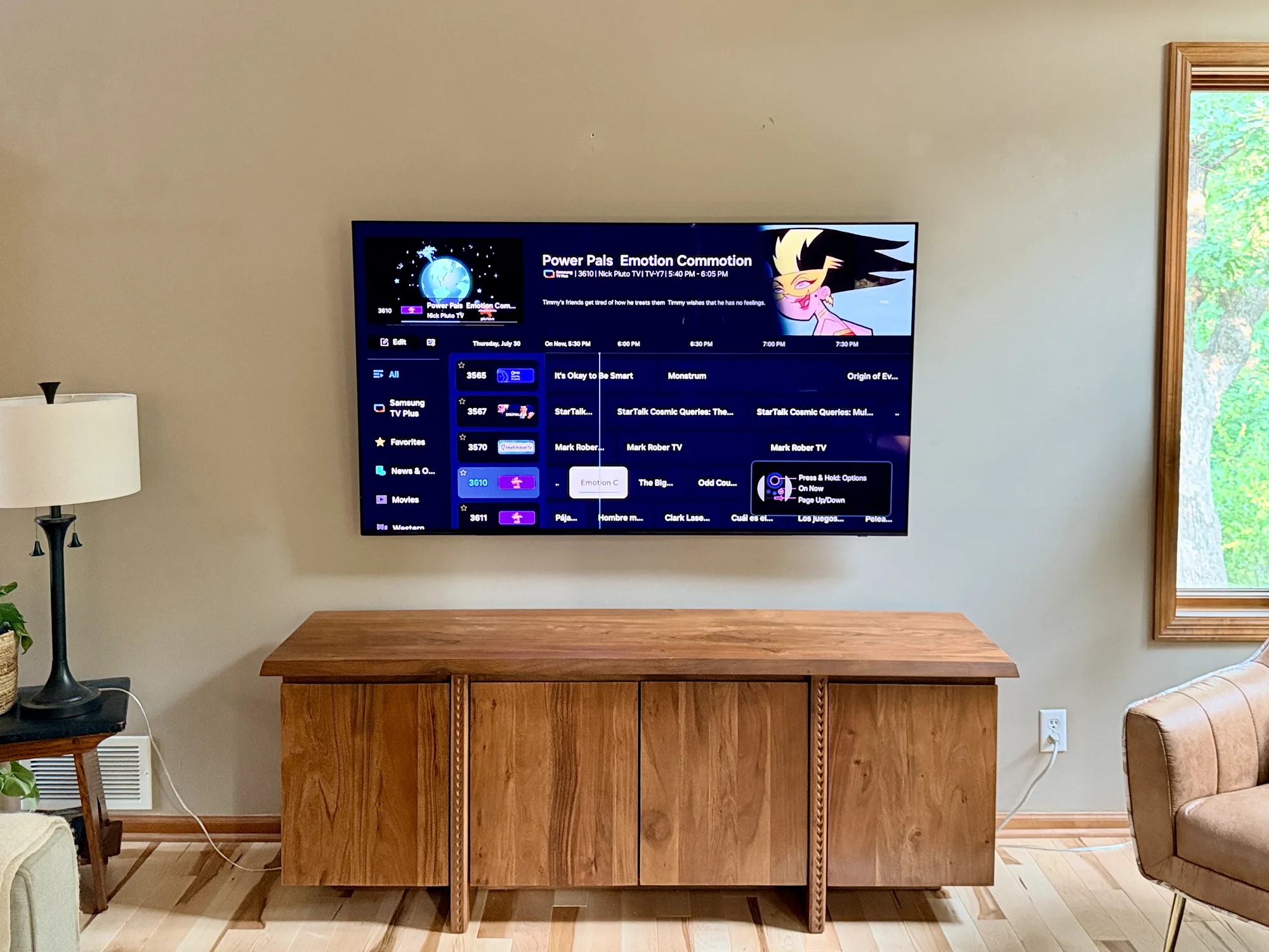 65"  installation in Eagan