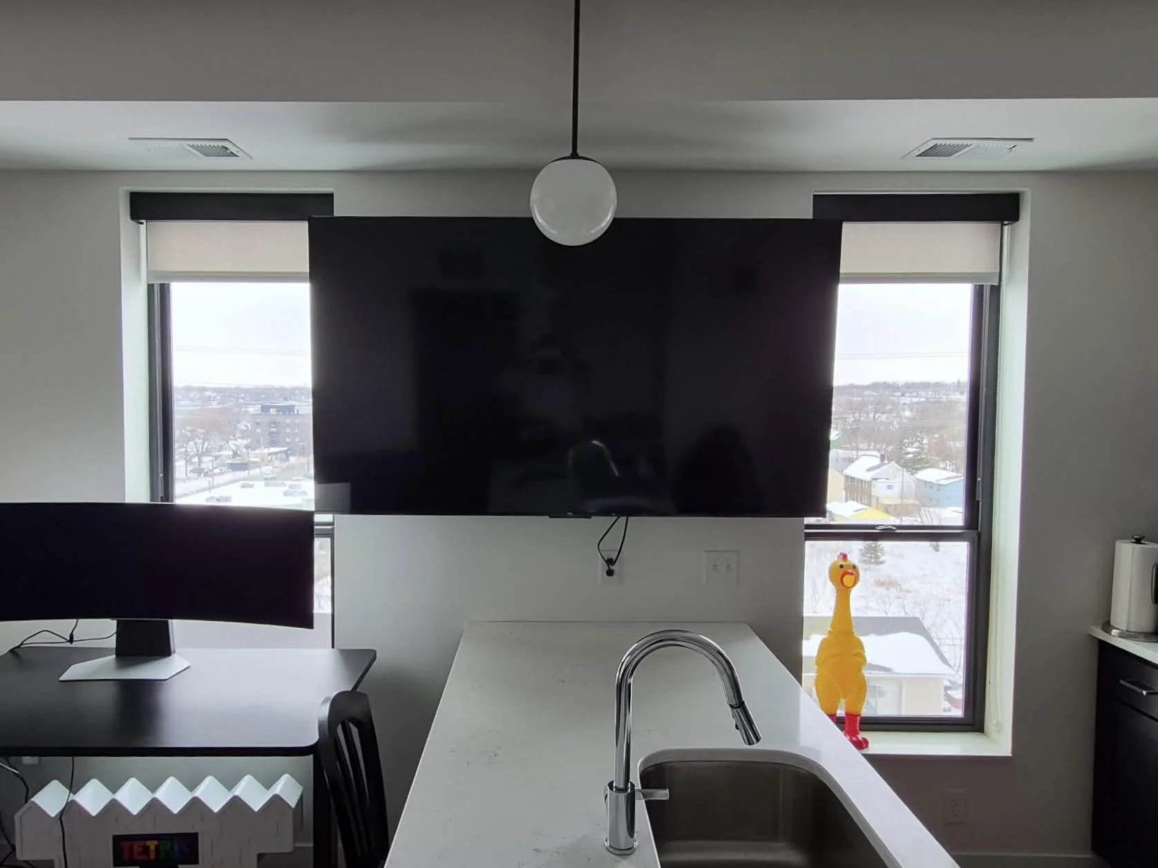75" TV installation in Minneapolis