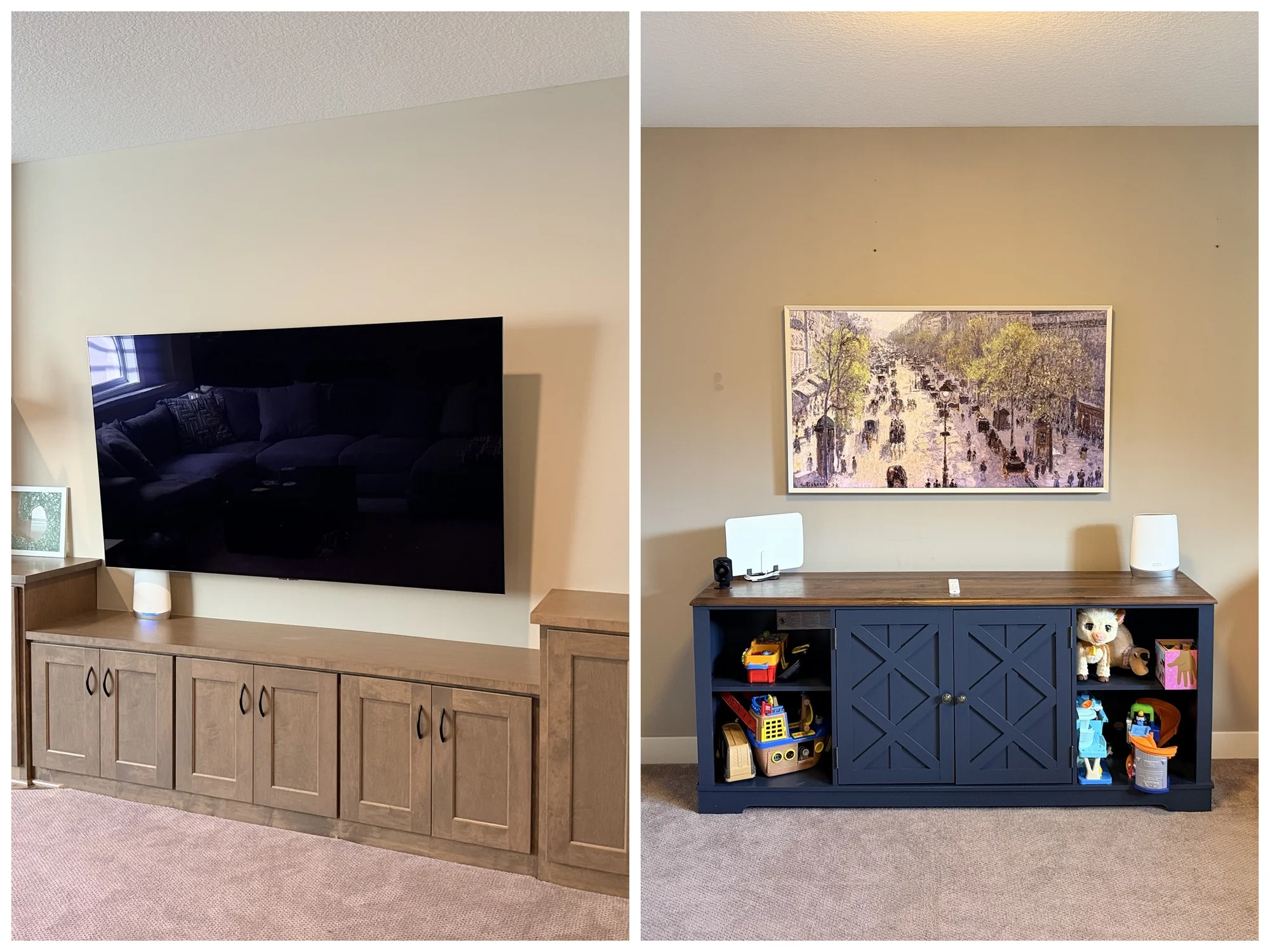 Multi-TV installation in Apple Valley