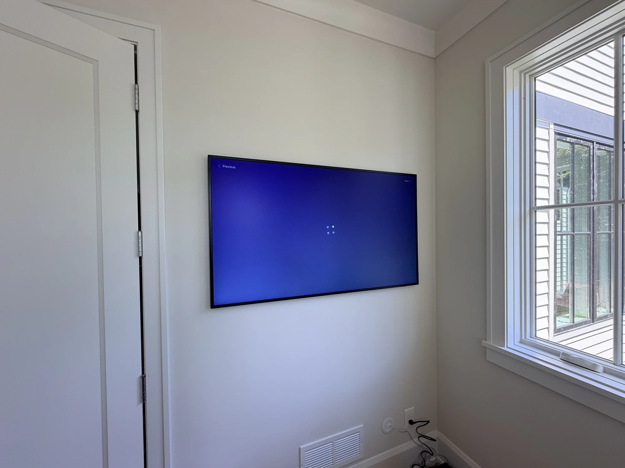 55" Samsung Frame installation in Excelsior