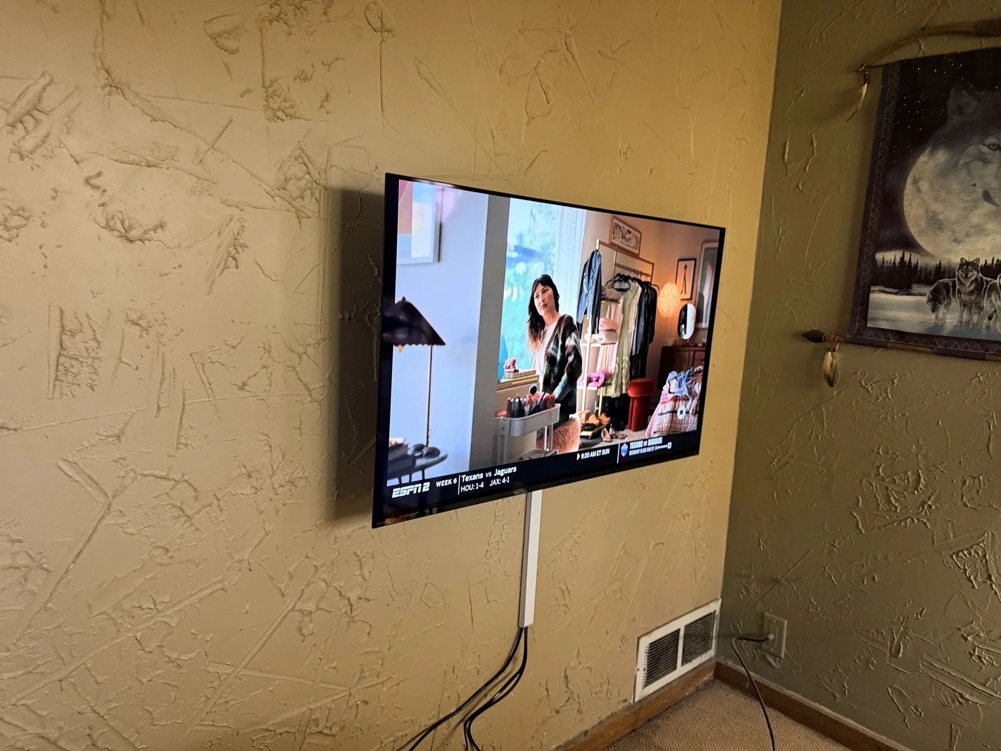 50" installation in Maple Grove