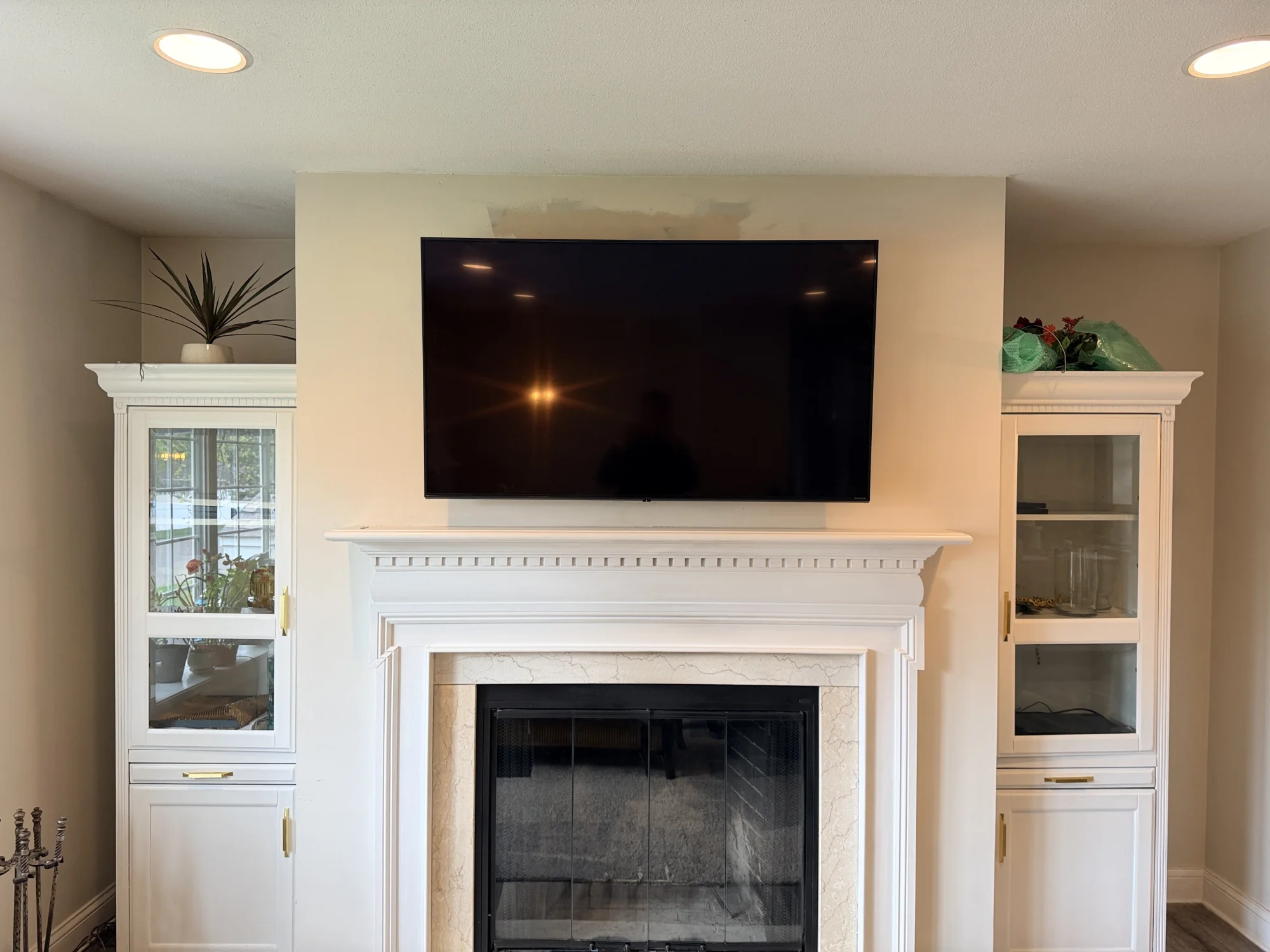 55"  installation in Bloomington