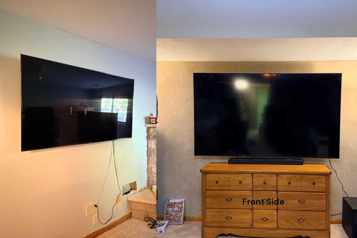 75" installation in Twin Cities