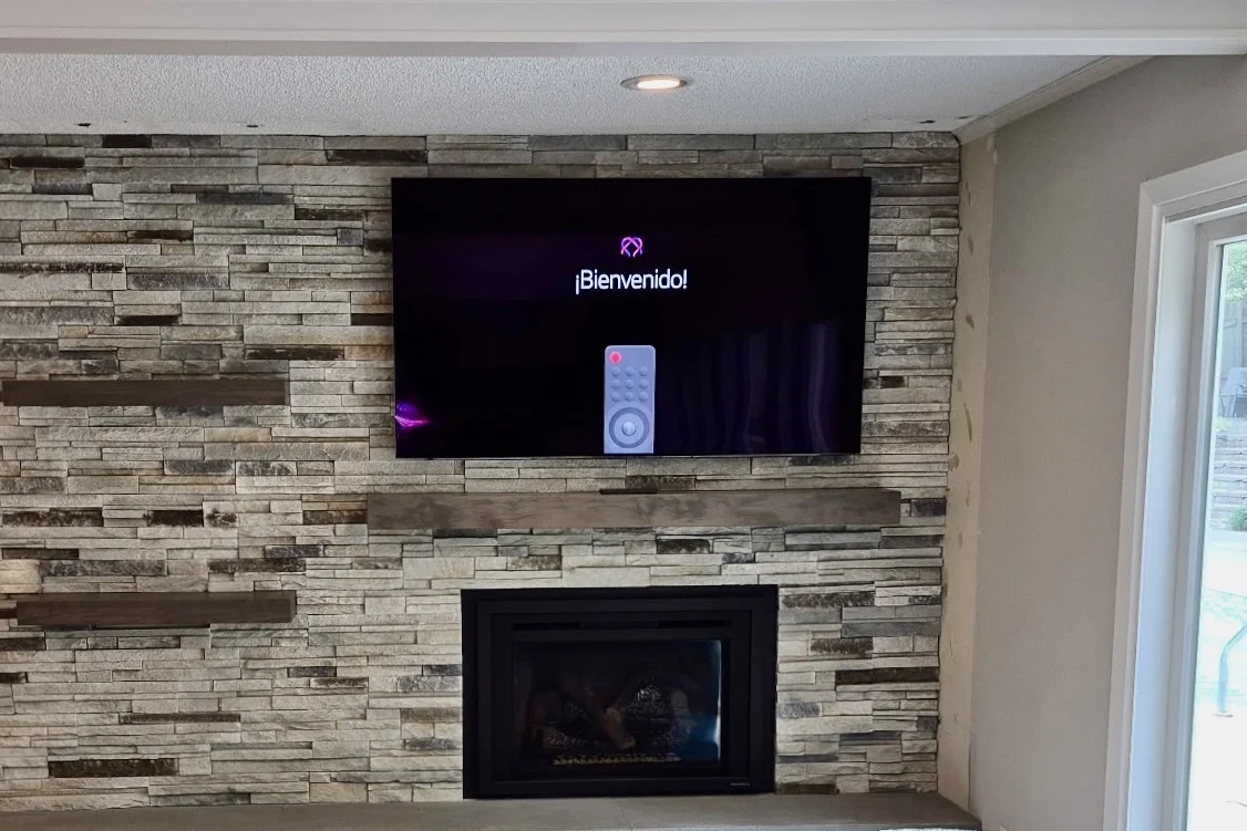 65"  installation in Minnetonka