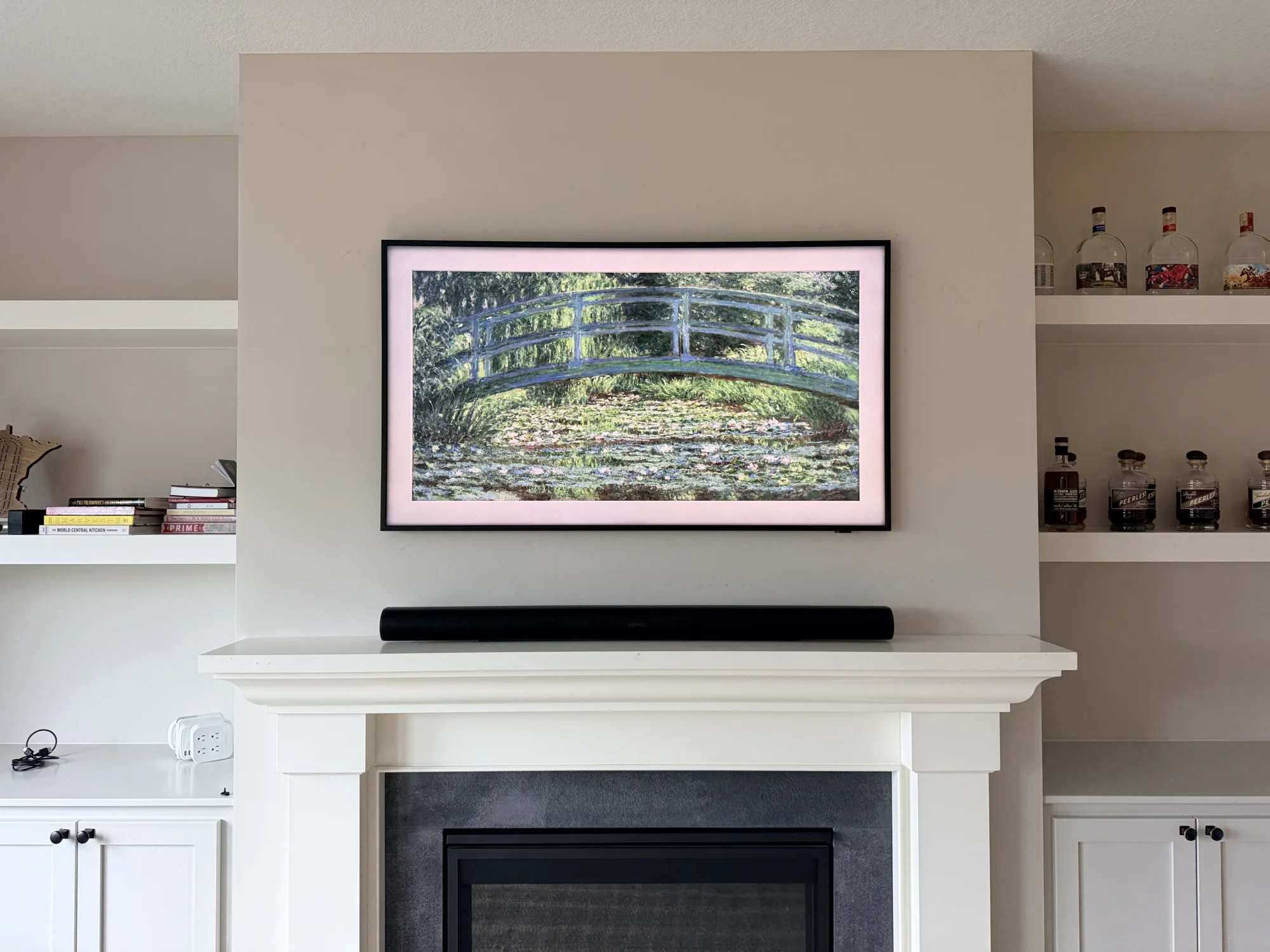 55" Samsung Frame installation in Chaska