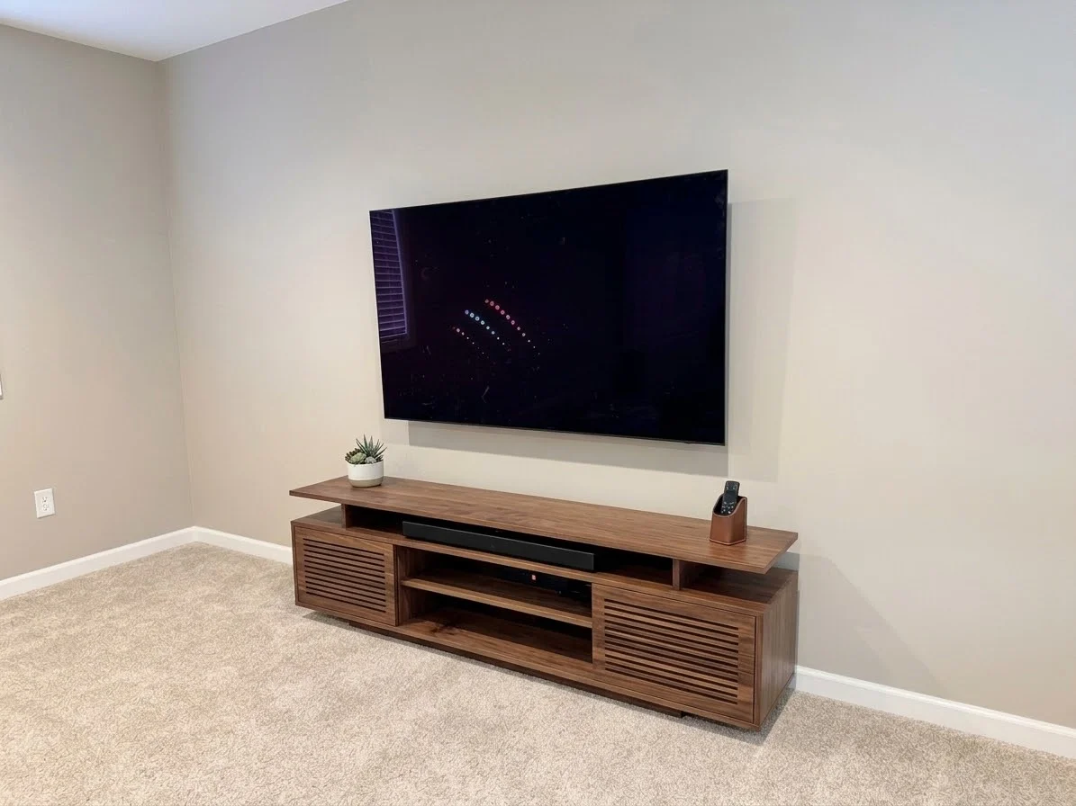 65"  installation in Maple Grove