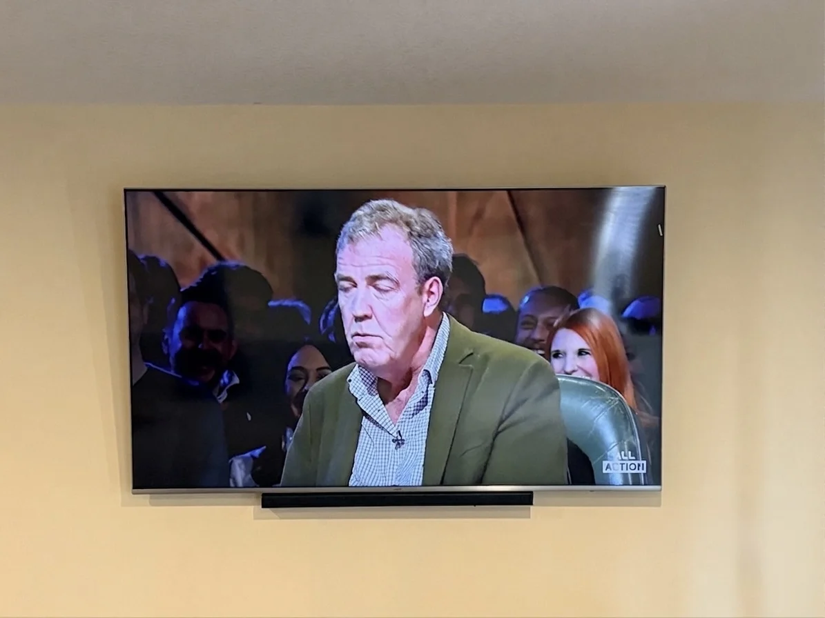 70" installation in Eagan
