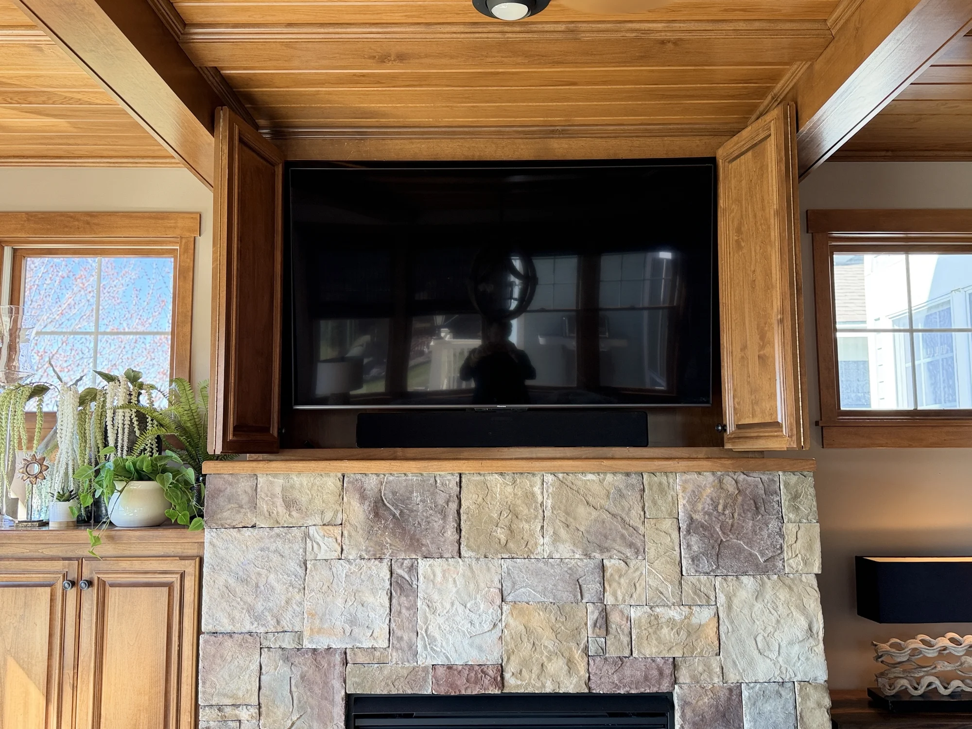 65" installation in Apple Valley