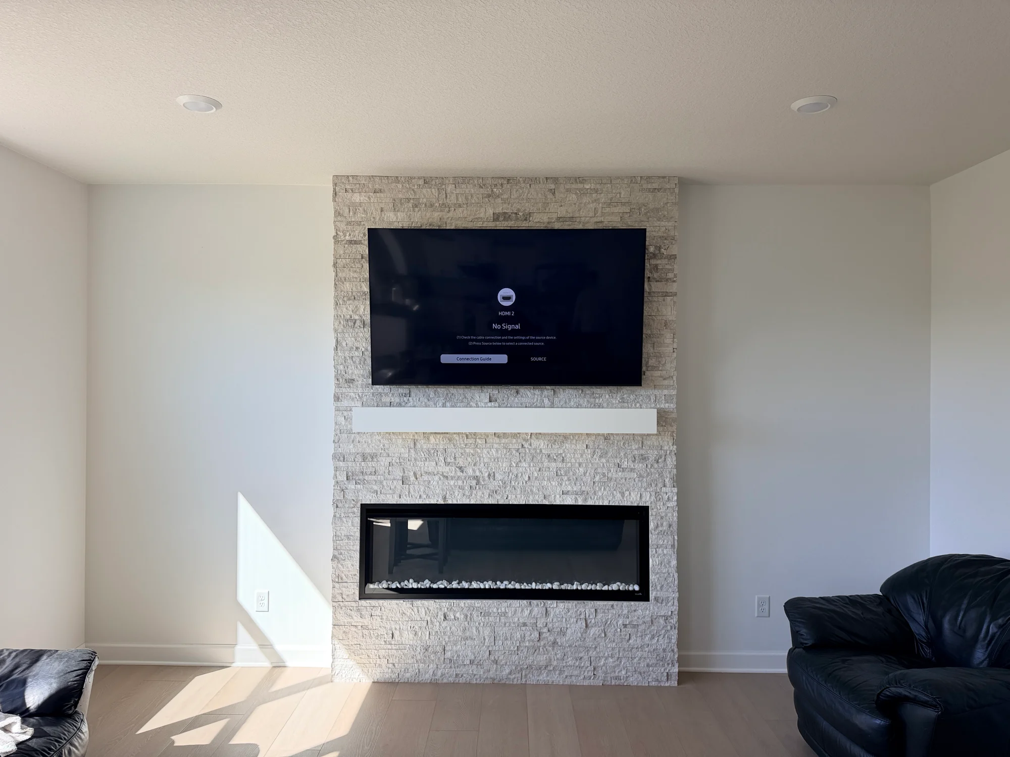 70"  installation in Webster