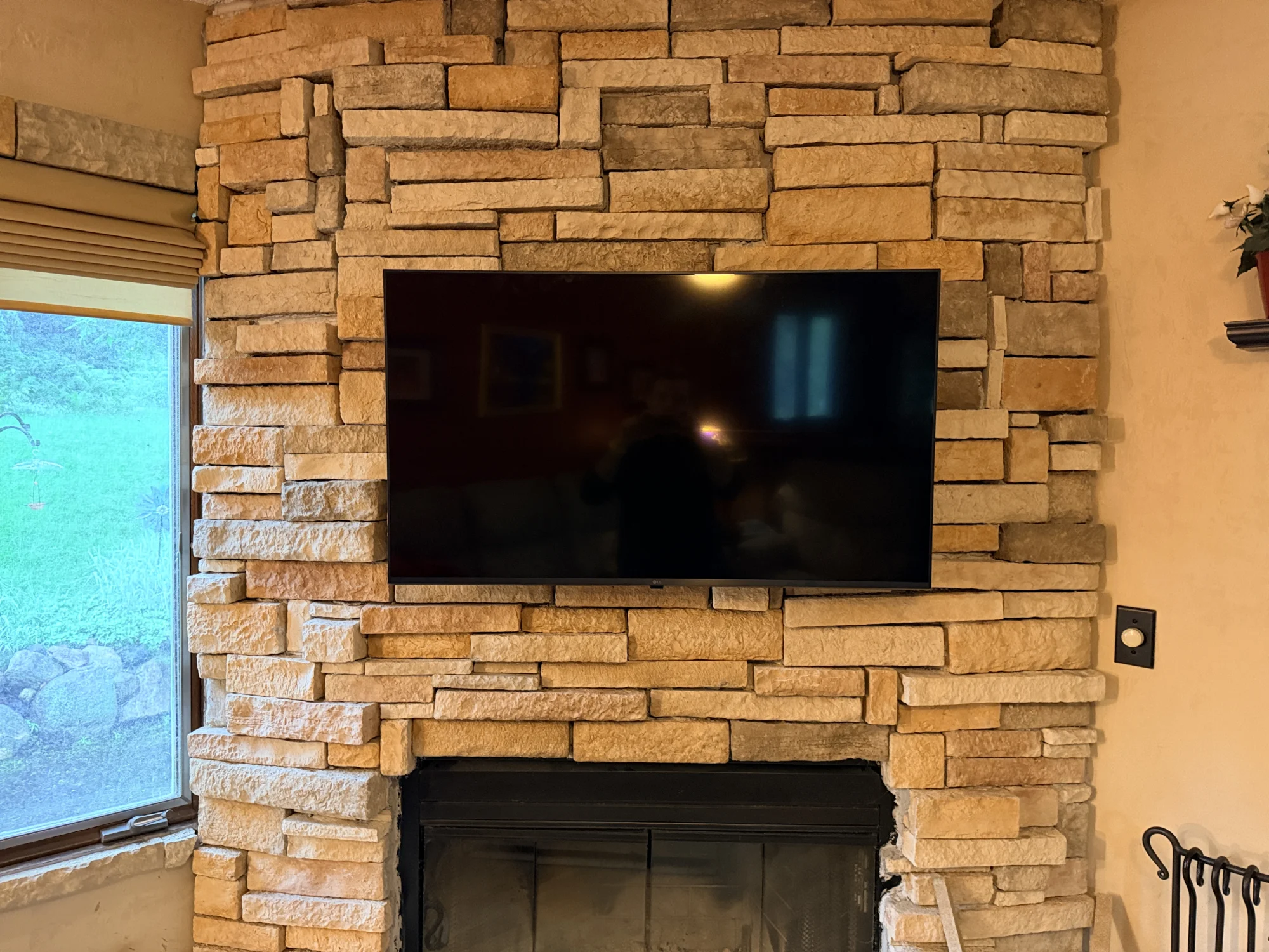 50" installation in Roseville